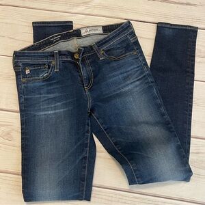 AG Skinny Blue Jeans size 27